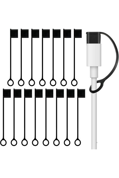 Generic أغطية USB، واقي سيليكون من الغبار، قابس مضاد للضياع، غطاء محول عالي ا...