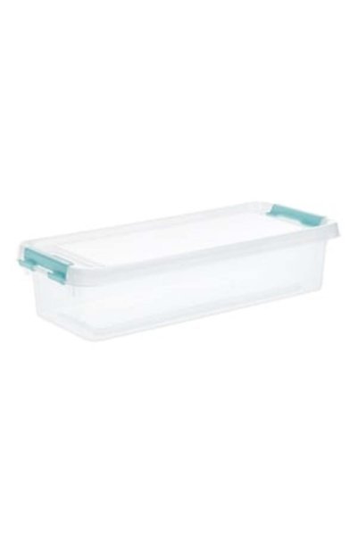 UNIC Transparent Plastic Storage Box with Lid 3.5L