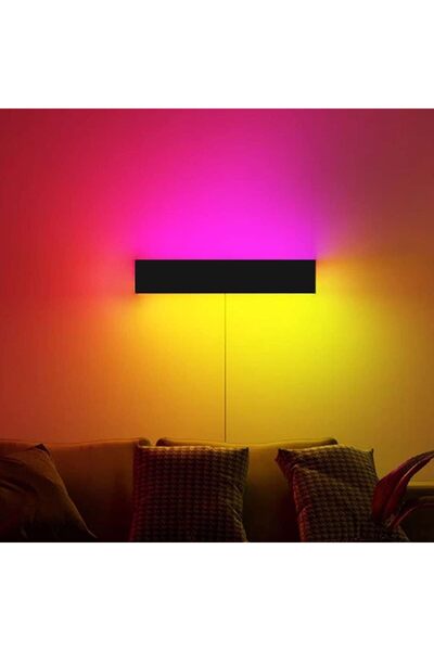 Generic مصباح جداري LED، مصباح جداري حديث بتقنية RGB، مصابيح ألومنيوم للإضاءة...