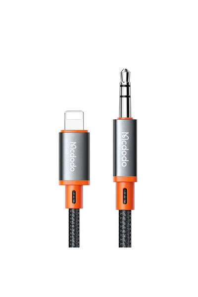 Mcdodo Cablu audio Castle (CA-0780) - Lightning la Jack 3.5mm, împletit din n...
