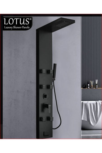 Lotus LO-950BL/M ΣΤΗΛΗ ΝΤΟΥΣΙΕΣ ΥΔΡΟΜΑΣΑΖ ΜΑΤ ΜΑΥΡΟ