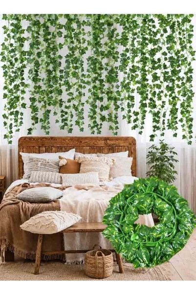 Generic Super ZYouth Artificial Ivy Leaf Plants Vine – 12 Strands, 87 Feet To...