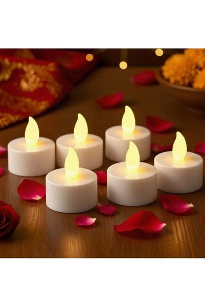 Generic ZAYO LED Tealight Candles Battery Operated Flameless Tea Light Candle...