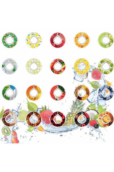 Generic Alpha Fit 16-Pack Variety Flavor Pods | Compatible with Air Up & Alph...