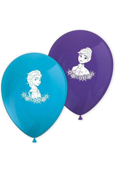 Bibilel Set of 8 Frozen 2 party balloons,