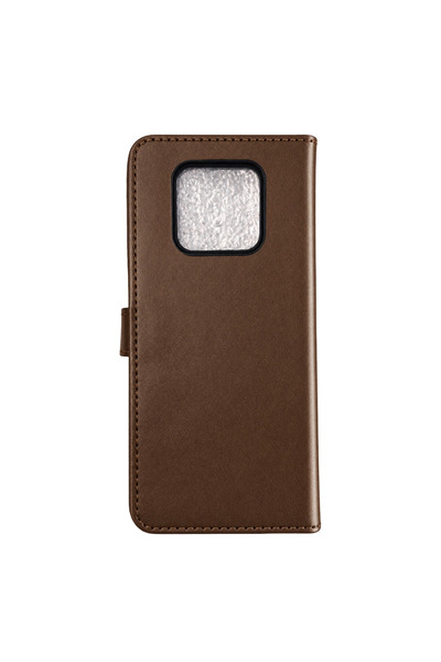 FMA Tecno Camon 16 Prime Trend S Plus Flip Phone Case - Brown