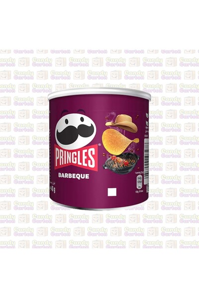 Pringles برينجلز رقائق بطاطس بنكهة الباربيكيو 40 جرام مستورد امريكا Barbeque 40g