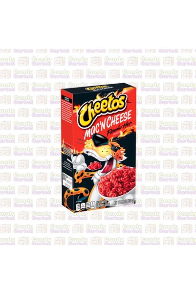 Cheetos شيتوس ماك اند تشيز معكرونة بصلصة الجبنة المنكهة الحارة 160 جم -