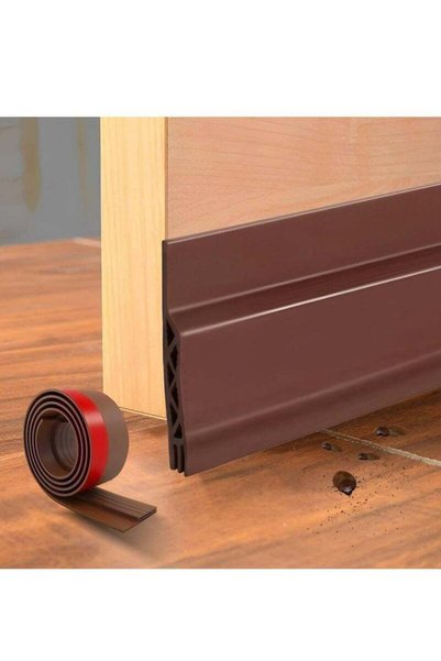 Generic BUPY Door Bottom Draft Stopper - Wind Dust Noise Weather Stripping He...