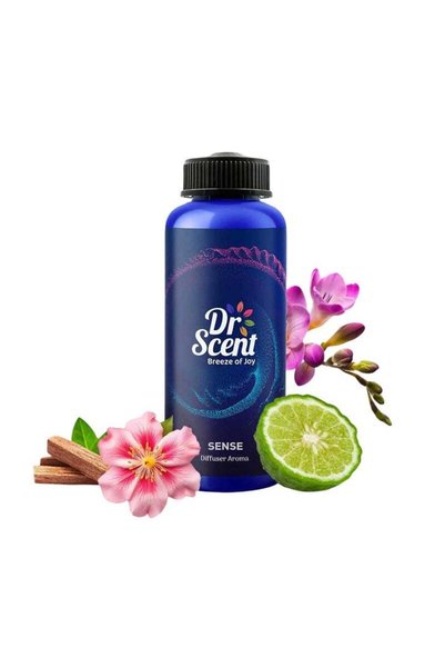 Dr Scent Diffuser Aroma Sense (1000ml)- Bergamot, Nectarin, Jasmine, Freesia,...