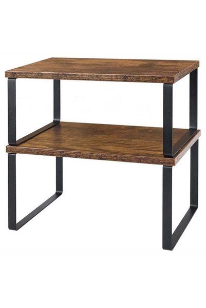 Generic Teuuea 2 Pieces Kitchen Counter Shelves Organizer, Stackable Expandab...