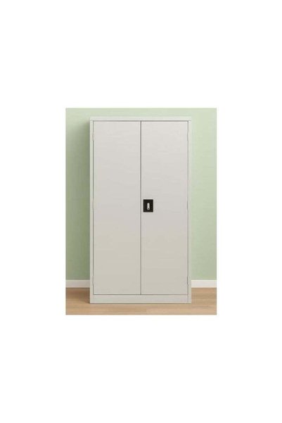 Generic MAF furniture MAF Steel Storage Cabinet with Key Lock and 4 Adjustabl...