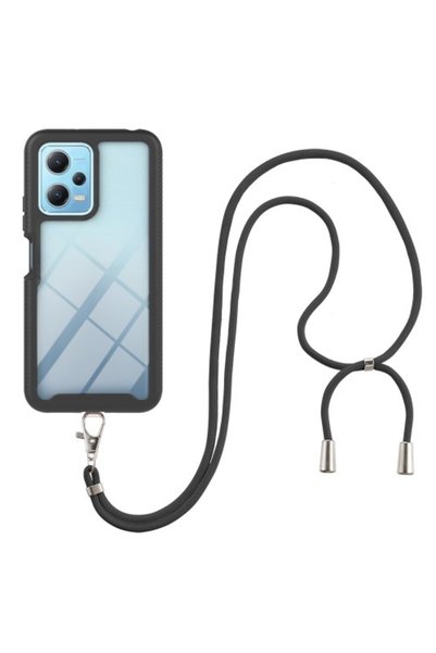 Y&B Θήκη σιλικόνης TPU YB Series-4 και κορδόνι λαιμού για Xiaomi Redmi Note 1...