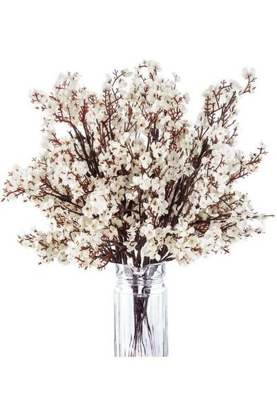 Generic DUNISO 10 Pcs Babys Breath Gypsophila Artificial Flowers，Artificial P...