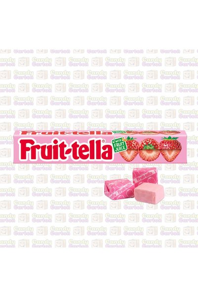 Fruit فروتيلا حلوي بنكهة الفراولة 32 جرام مستورد هولاندا tella Strawberry fru...