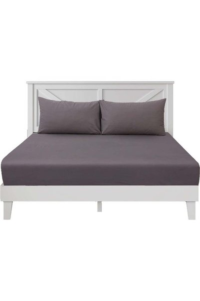 Generic Siesta Zen 3 Pcs Set Premium T250 Cotton Rich Fitted Sheet Set Full E...