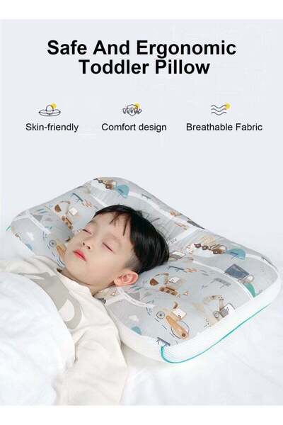 Generic Splendors Aged 1-6 Ergonomic Baby Pillow Kids Pillow Spine Support Pr...