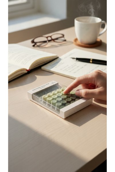 Ki Store Dijital Hesap Makinası, Renkli Tuşlu