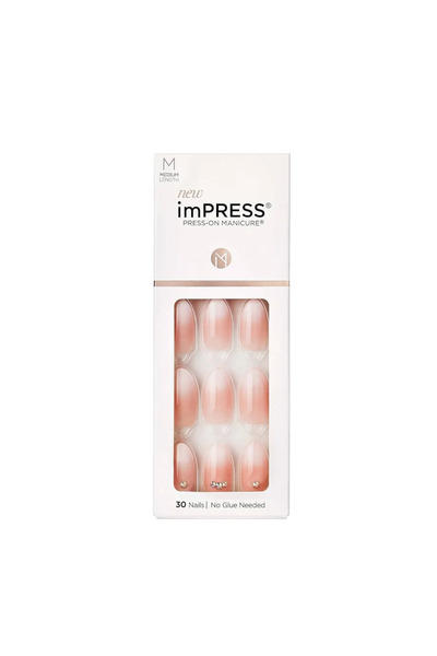 Kiss Impress Kimm01C Medium Nails Awestruck