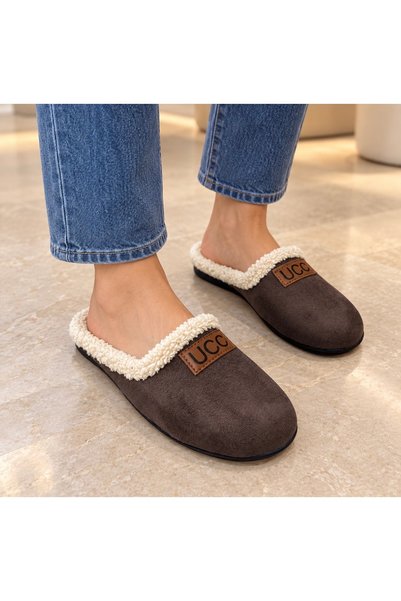 YNS STORE Yns Home Slippers with Fur Inside