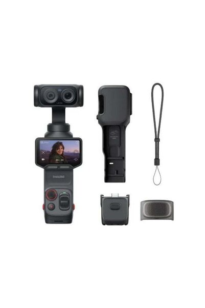 Generic Insta360 Luna Cosmic Black Ultra Bundle- 8K Vlogging Camera with Dual...