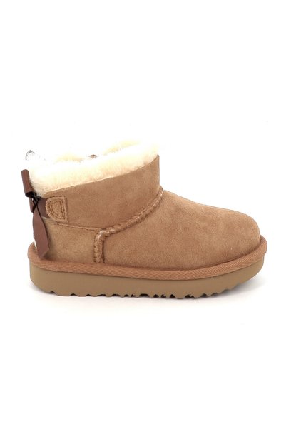 UGG Παιδικό Μποτάκι για Κορίτσι T Ultra Mini Bailey Bow Χρώματος Καφέ 1185920...