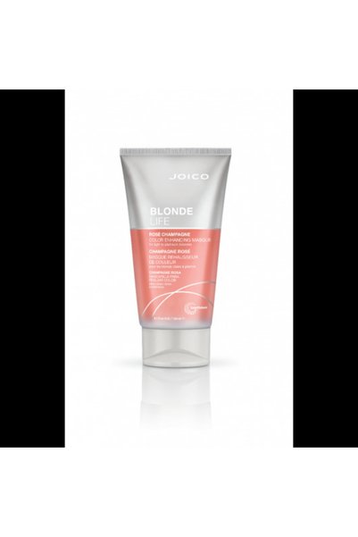 JOICO Masca de par Blonde Life Color Enhancing Rose Champagne, pentru nuantar...