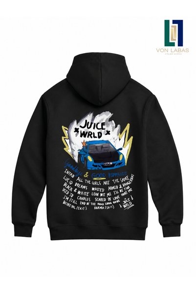 Grafftee Clothing Juice World Wrld Rapper Unisex Βαμβακερό Νέο Υψηλής Ποιότητ...