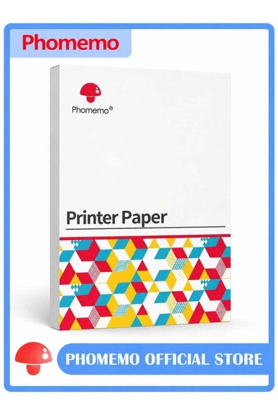 Generic Phomemo US Letter Direct Thermal Paper, 8.5" x 11", 200 White BPA-Fre...