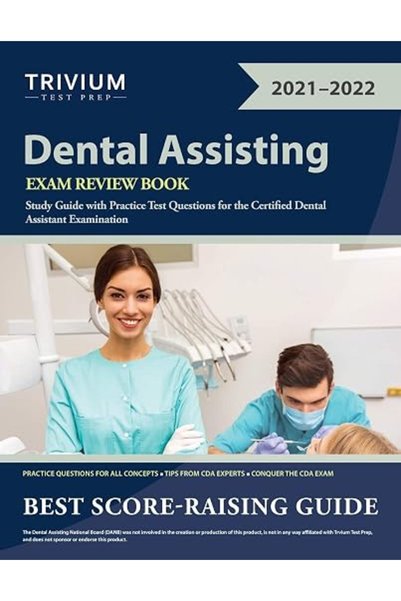 GENERAL كتاب مراجعة امتحانات مساعدات طب الأسنان: دليل دراسة مع أسئلة اختبار ت...