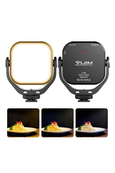 Generic ULANZI VL66 Bi-Color Adjustable Rechargeable 2500-6500K - Mini Video ...