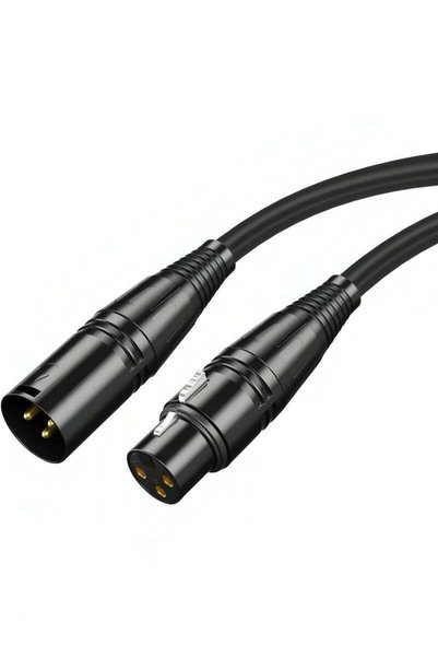 Generic Apluynm XLR Microphone Cable Male To Female 3 Pin Cannon Balanced Ext...