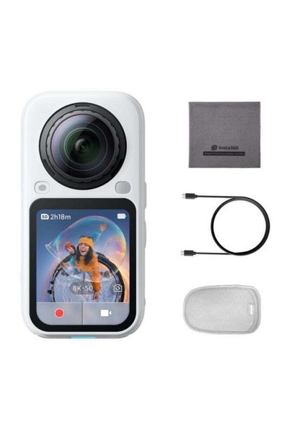 Generic Insta360 X6 360 Camera Standard Bundle | 8K Camera + Pouch + Cable + ...