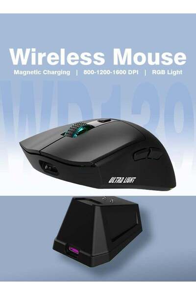 Generic Wireless Bluetooth Gaming Mouse for Windows, Mac, IOS, Android, Compu...