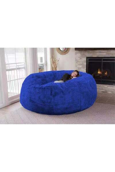 Generic GT-Wheel Bean Bag Chair Cover(Cover Only No Filler) Oversized Soft Fl...