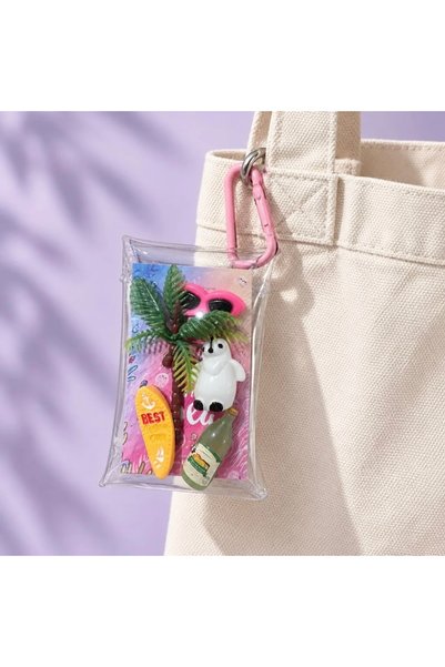 Meyra Accessories Cute Figured Transparent and Bag Accessory