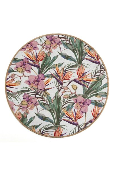 Eurofirany Suport Farfurie, EUROFIRANY, Model HOPE Motiv Floral, Design Moder...