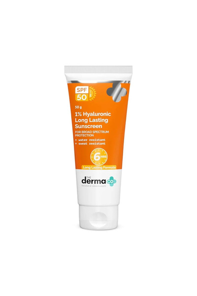The Derma The Dermaco 1% Hyaluronic Acid Long Lasting Sunscreen SPF50+ 50g