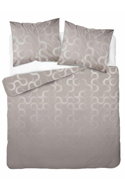 Detexpol Set lenjerie de pat, Detexpol, 5804 A, 3 piese, bej, 180x200 cm