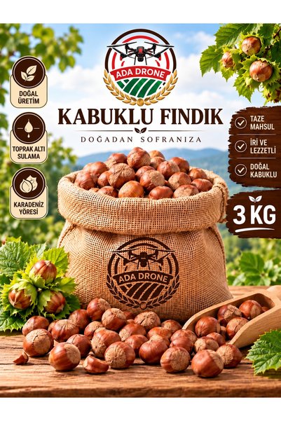KABUKLU FINDIK 3 KG