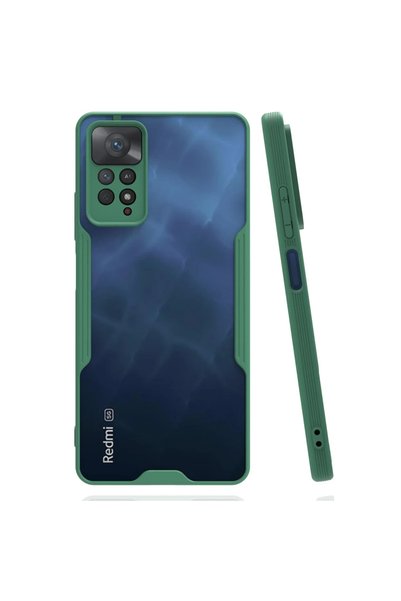 FMA Xiaomi Redmi Note 11 Pro Case Platinum Silicone - Green