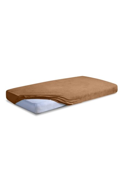 Matex Cearceaf de pat Classic, maro, 220x200cm