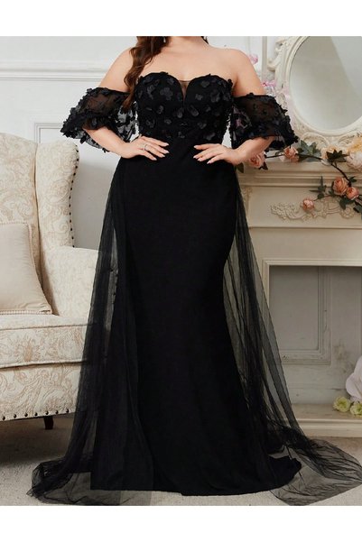 Evendi Rochie lunga, Negru