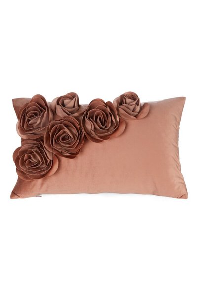 Eurofirany Fata de perna decorativa, Eurofirany, Flores 1, culoare ruginie, 3...