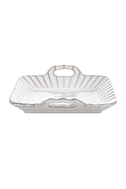 Eurofirany Platou decorativ, 20x19cm, crem