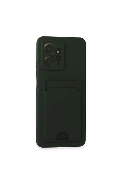 FMA Xiaomi Redmi Note 12 4g Case Kelvin Silicone with Business Card - Dark Green