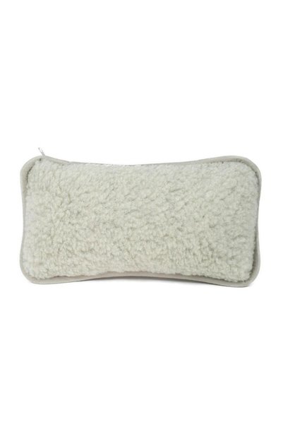 Kampol Perna de sustinere a gatului din lana Merino 20x40 gri deschis Produse...