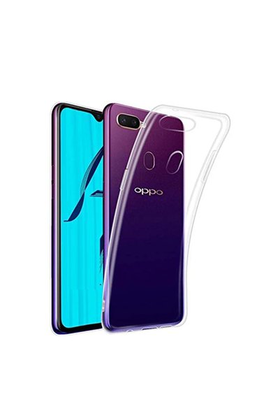FMA Oppo A12 Case Luxury Transparent Silicone - Transparent