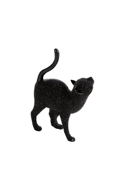 Eurofirany Figurina decorativa, 17x8cm, neagra