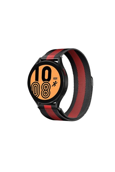 FMA Watch 20mm Metal Magnet Cord - Black-Red